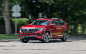 2025 Red Volkswagen Atlas