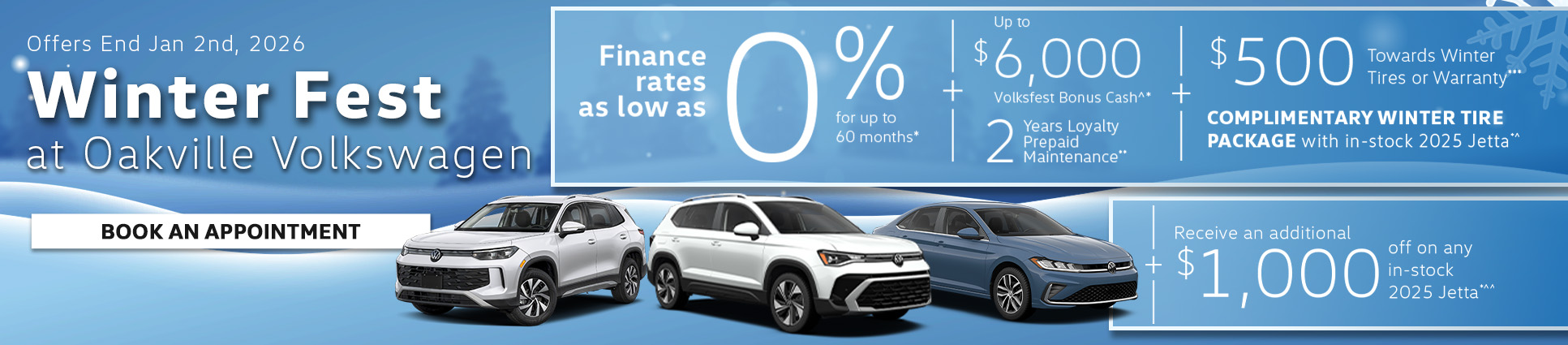Winter Fest at Oakville Volkswagen